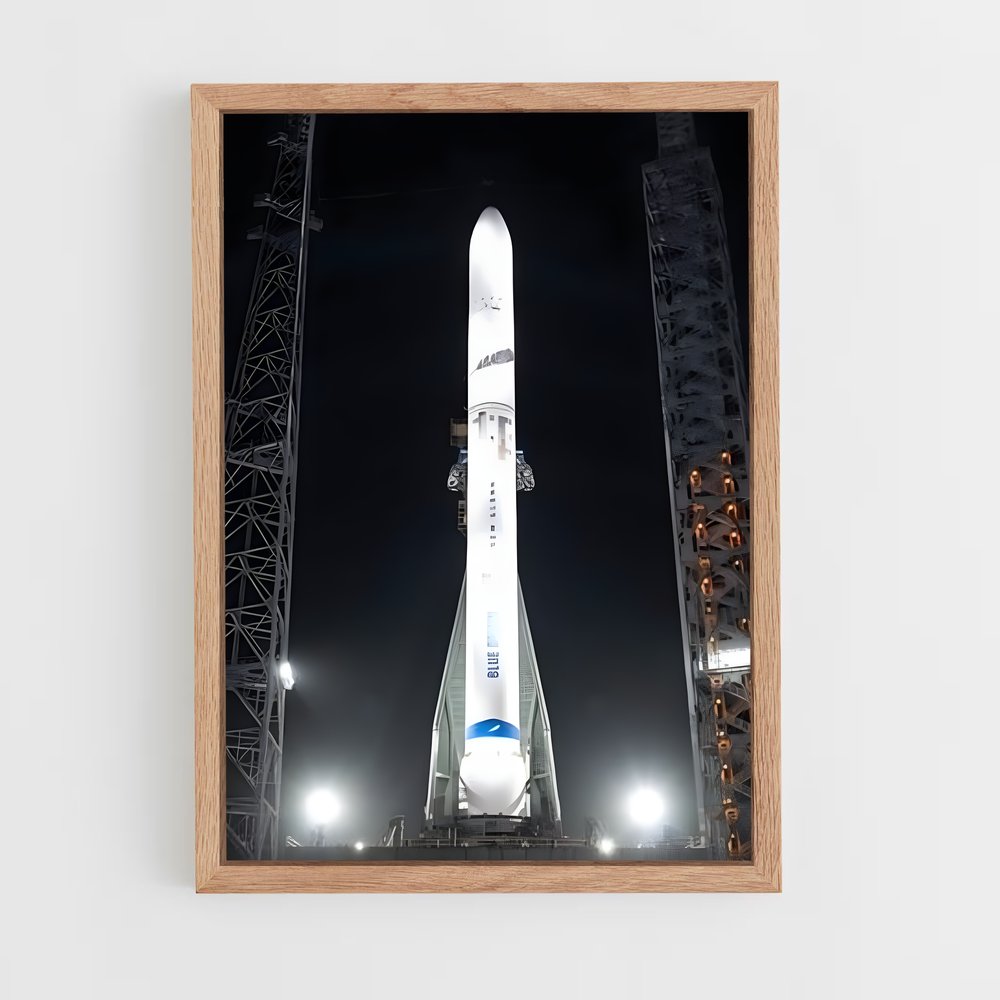 Poster L'Ascension d'Elon – affiche Missions spatiales (vue 4)